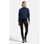 Odlo Haut à capuche Cubic pour femme - Randonnée, Training - bleu marine, L