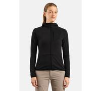 Odlo Haut à capuche zippé Ascent pour femme - Randonnée, Ski et snow - noir, M