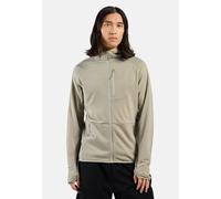 Odlo Haut à capuche zippé Ascent pour homme - Randonnée, Ski et snow - beige, S