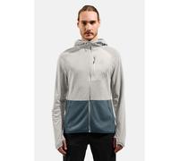 Odlo Haut à capuche zippé Ascent pour homme - Randonnée, Ski et snow - beige, S