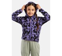 Odlo Haut à capuche zippé High Pile Print Kids pour enfant - Exploration et confort, Randonnée - violet, 104