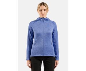 Odlo Haut à capuche zippé Tencia pour femme - Randonnée - violet, S