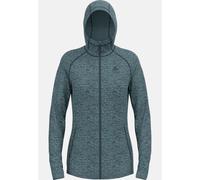 Odlo Haut à capuche zippé Tencia pour femme, S, blau