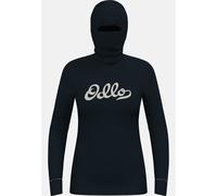 Odlo Haut à manches longues avec cagoule Active Warm Originals pour femme, S, blue