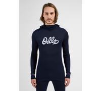Odlo Haut à manches longues avec cagoule Active Warm Originals pour homme, XXL, blau