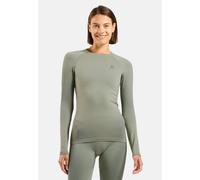 Odlo Haut à manches longues Performance Warm pour femme, XL, vert