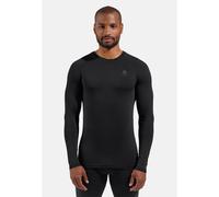 ODLO Performance Warm Eco Bl Top Crew Neck L/s - Homme - Noir - taille S- modèle 2026