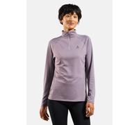 Odlo Haut de running demi-zip Essential Ceramiwarm pour femme - Running - violet, XL