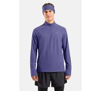 Odlo Essential Ceramiwarm Half Zip Fleece Bleu M Homme