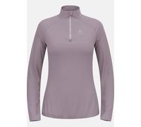 Odlo Haut de running demi-zip Zeroweight Warm pour femme, XL, violet