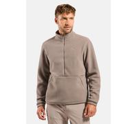Odlo Haut demi-zip Essential High Pile Solid pour homme, XXL, beige