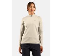 Odlo Haut demi-zip Essential Light pour femme - Randonnée, Ski et snow - beige, XL