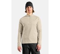 Odlo Haut demi-zip Essential Light pour homme - Randonnée, Ski et snow - beige, XL