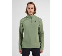 Odlo Haut demi-zip Rigi pour homme - Randonnée, Ski et snow - vert, S