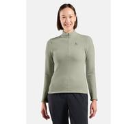 Odlo Haut demi-zip Roy pour femme - Randonnée, Ski et snow - vert, L