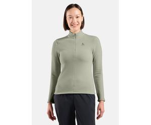 Odlo Haut demi-zip Roy pour femme - Randonnée, Ski et snow - vert, L