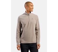 Odlo Haut demi-zip Roy pour homme - Randonnée, Ski et snow - beige, M