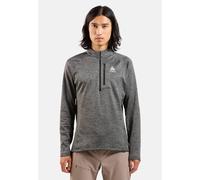 Odlo Haut demi-zip Tencia pour homme, S, gris