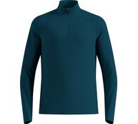 Odlo - Haut manches longues demi-zippé - Essential Ceramiwarm Mid Layer 1/2 Zip M Reflecting Pond - Taille L - Bleu Bleu L