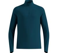 Odlo - Haut manches longues demi-zippé - Essential Ceramiwarm Mid Layer 1/2 Zip M Reflecting Pond - Taille XL - Bleu Bleu XL