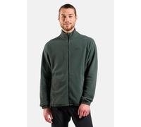 Odlo Haut zippé Classic Fleece pour homme - Randonnée, Ski et snow - vert, S