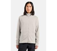 Odlo Haut zippé Grid Fleece pour homme - Randonnée, Ski et snow - beige, XL