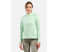 Odlo Haut zippé Tencia pour femme - Randonnée - vert, XXL
