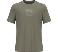 Odlo - Ascent Sun Sea Mountains T-Shirt Crew Neck S/S - T-shirt technique - XXL - vetiver melange