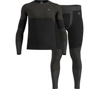 Odlo Homme Fundamentals Performance Warm Unterwäsche Set, Black, L