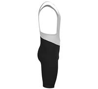 Cuissard court a bretelles odlo zeroweight noir blanc