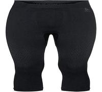 Odlo - Collant technique - BL Bottom 3/4 Performance Warm Eco M Black/Graphite Grey pour Homme - Taille L - Noir Noir L