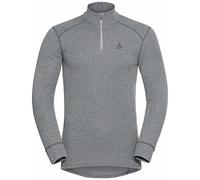 Odlo Première couche Active Warm ECO col roulé demi-zip manches longues S gris