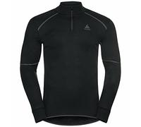 Odlo Homme T-Shirt à Manches Longues avec Fermeture éclair Active X-Warm ECO