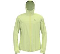 Odlo Hommes X-Alp Waterproof Jacket Vêtements De Course Veste Running Shadow Lime - Jaune Lemon M