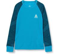 Odlo Kinder ACTIVE WARM TREND Baselayer manches longues, bleu, 164