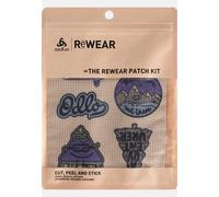 Odlo Kit de patchs pour réparation ReWEAR pour enfant, OneSize, violet