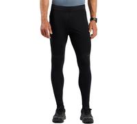 Odlo - Collant technique léger et déperlant - Zeroweight Warm Reflective Tights M Black en Softshell - Taille XL - Noir Noir XL