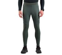 Odlo Collant de running Zeroweight Warm Reflective Vert XL Homme