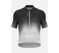 ODLO Zeroweight Chill-tec Print S/u Collar S/s Full Zip - Homme - Noir - taille XL- modèle 2024