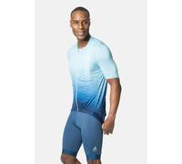 Odlo Maillot imprimé Zeroweight Chill-Tec Aero pour homme, S, blue