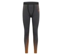 Odlo Men Blackcomb Eco Big Logo Bottom Long Vêtements De Course Tight Grey - Orange M