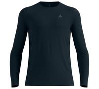 Odlo – Sous-vêtement mérinos Homme Merino 160 L/S Col rond – Randonnée, ski et snow – Bleu marine L