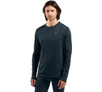 Odlo Merino 160 Débardeur Manches Longues Hommes XL Bleu Marine