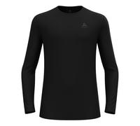 Odlo Haut à manches longues Merino 160 Col rond Homme Noir M