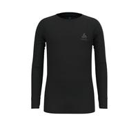 Odlo Sous-vêtement technique BL TOP Crew Neck L/S Merino 200 Noir Enfant 104