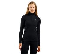 Odlo Merino 200 Baselayer Turtle Neck Shirt Half Zip Femme L