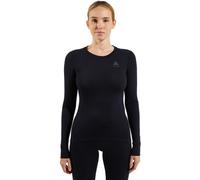 Odlo T-shirt thermique Merino 200 - laine mérinos, manches longues, col rond - Femmes