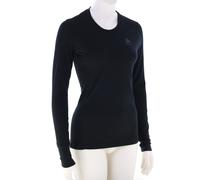 Odlo Sous-vêtements thermiques pour femmes Merino 200 I Sous-vêtements en laine mérinos pour femmes I T-shirt thermique à manches longues T-shirt thermique à manches longues et col rond I Femmes