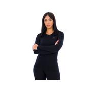 Odlo Sous-vêtement thermique Merino 200 T-shirt manches longues col rond en laine mérinos Femmes