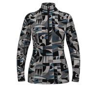 ODLO Bl Top Turtle Neck L/s Half Zip Heritage W - Femme - Noir - taille S- modèle 2025